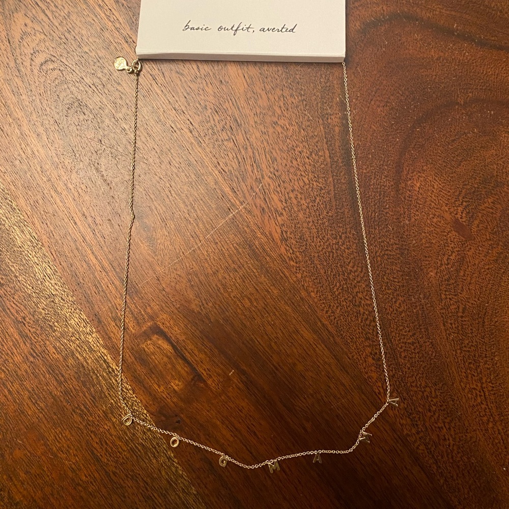 NEW “DOGMAMA” gold necklace